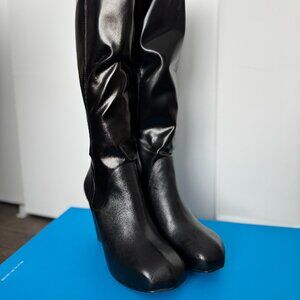Brand New Fluevog - Shaguar Stretch Tall Boot Tura Black - Size 9.5